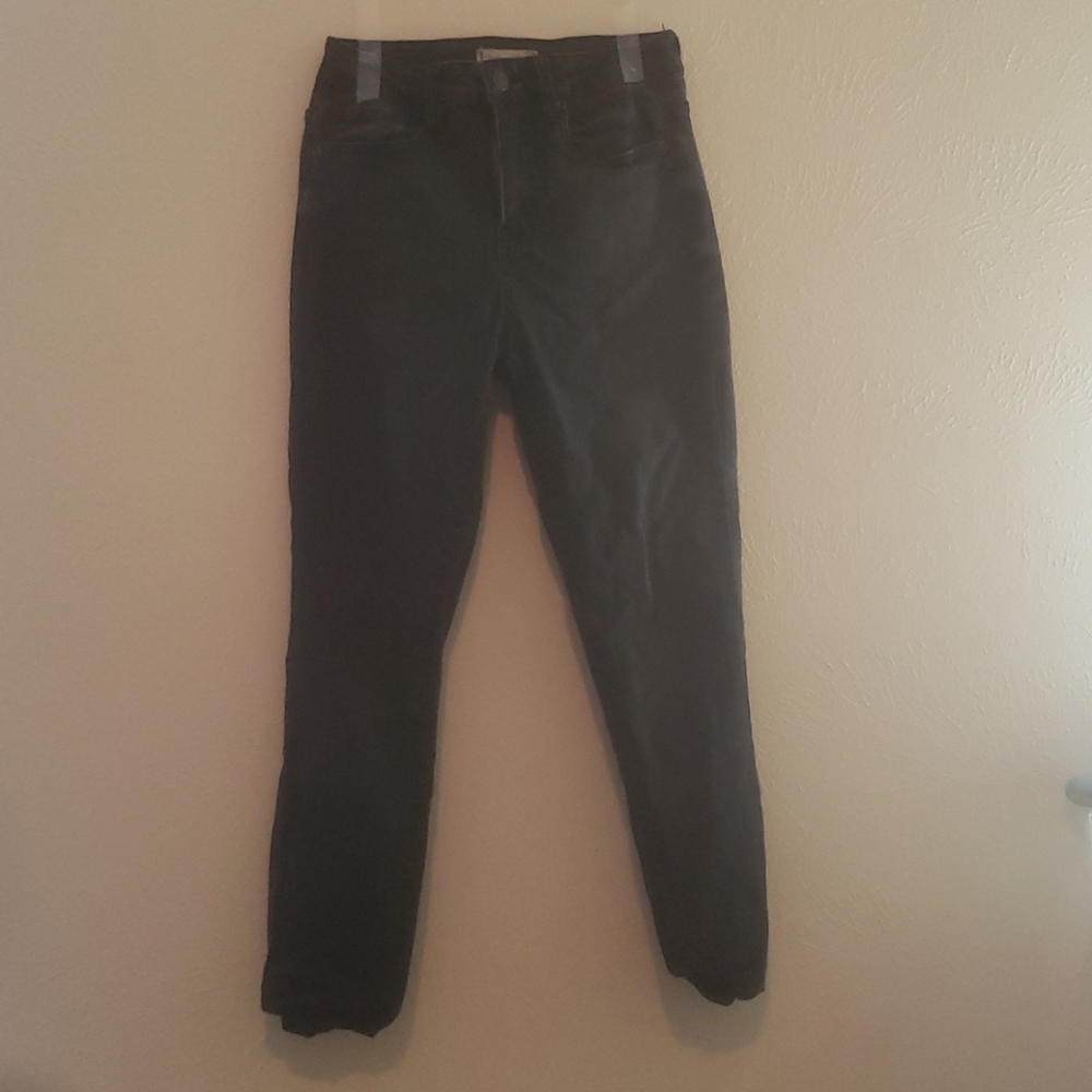 Black washed jeans
